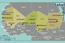 Χάρτης του Σαχέλ
