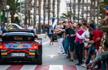 Στιγμιότυπο από το Ράλι Καταλονίας.