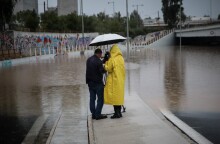 Κακοκαιρία «Μπάλλος»: Πλημμύρες από τις καταρρακτώδεις βροχές