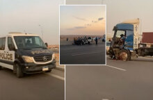 Πολύνεκρο τροχαίο δυστύχημα στην Αίγυπτο, όταν φορτηγό συγκρούστηκε με mini bus