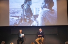 62ο Φεστιβάλ Κινηματογράφου Θεσσαλονίκης. Η γενική διευθύντρια του φεστιβάλ Ελίζ Ζαλαντό και ο επικεφαλής προγράμματος Γιώργος Κρασσακόπουλος στη σημερινή συνέντευξη τύπου