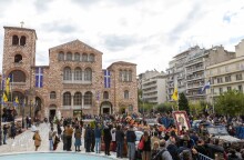 Εικόνες από τους εορτασμούς του Αγίου Δημητρίου