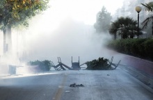 Επεισόδια έξω από την ΑΣΟΕΕ – Κλειστή η Πατησίων