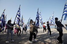 Μαθητική παρέλαση για την 28η Οκτωβρίου (ΦΩΤΟ ΑΡΧΕΙΟΥ)