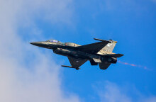 Το F-16 της ομάδας «Ζευς» στη στρατιωτική παρέλαση για την 28η Οκτωβρίου 1940 στη Θεσσαλονίκη - Συγκλόνισε ο πιλότος στο μήνυμά του