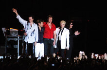 Στιγμιότυπο από τη συναυλία των Duran Duran στην Ελλάδα το καλοκαίρι του 2005