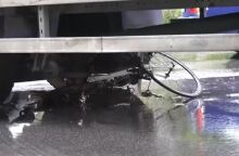 Νεκρή η ποδηλάτισσα που παρασύρθηκε από φορτηγό στη Θεσσαλονίκη 