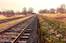 Σιδηροδρομική γραμμή τρένου