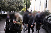 O ράπερ Thug Slime στα δικαστήρια της πρώην Σχολής Ευελπίδων