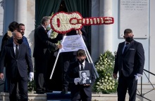 Η κηδεία του Χρήστου Κυριαζή