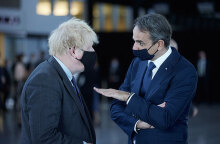 Κυριάκος Μητσοτάκης και Μπόρις Τζόνσον σε παλαιότερη συνάντησή τους (ΦΩΤΟ ΑΡΧΕΙΟΥ)