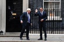 Ολοκληρώθηκε η συνάντηση Μητσοτάκη - Τζόνσον στο Λονδίνο
