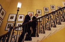 Κυριάκος Μητσοτάκης και Μπόρις Τζόνσον στην Ντάουνινγκ Στριτ στο Λονδίνο