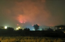 Φωτιά τώρα στην Τήνο