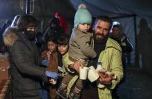 Μετανάστες στα σύνορα Λευκορωσίας - Πολωνίας