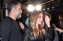 Βασίλης Μπισμπίκης και Δέσποινα Βανδή στην πρώτη τους κοινή δημόσια εμφάνιση