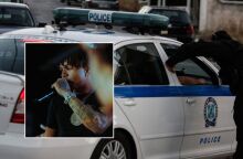 Μαχαιρώματα σε καφετέρια στη Λένορμαν στον Κολωνό, με γνωστό ράπερ Thug Slime (ένθετη) να εμπλέκεται στο αιματηρό συμβάν