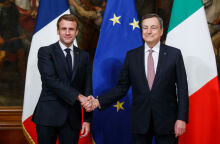 Mακρόν και Ντράγκι