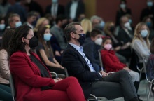 Παρουσίαση των νέων προγραμμάτων για νηπιαγωγείο, γυμνάσιο, λύκειο, απο την Υπουργό Παιδείας και Θρησκευμάτων Νίκη Κεραμέως παρουσία του Πρωθυπουργού Κυριάκου Μητσοτάκη