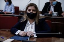 H υφυπουργός Εργασίας και Κοινωνικών Υποθέσεων, αρμόδια για τη Δημογραφική Πολιτική και την Οικογένεια κ. Μαρία Συρεγγέλα 