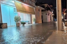 Μεσολόγγι: Η έντονη βροχόπτωση