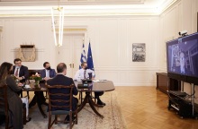 Κυριάκος Μητσοτάκης - Συνάντηση με στελέχη της Amazon για την μεγάλη επένδυσή στην Ελλάδα