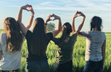 Γυναίκες σε χωράφι στο Μεξικό