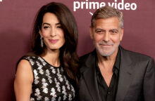 O Tζορτζ Κλούνει και η σύζυγος του Αμάλ