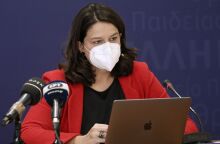 Η Υπουργός Παιδείας Νίκη Κεραμέως