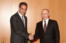 Κυριάκος Μητσοτάκης - Βλαντίμιρ Πούτιν 