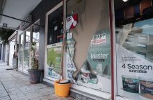 Στιγμιότυπο από το σημείο όπου 51χρονος δολοφόνησε 66χρονο στην οδό Βορείου Ηπείρου στην Γλυφάδα