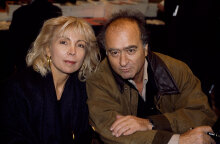 Η Maryse Wolinski με τον σύζυγό της και διάσημο καρτουνίστα Ζορζ Βολίνσκι