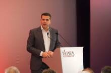 Ομιλία του προέδρου του ΣΥΡΙΖΑ στη Λάρισα, στο πλαίσιο της περιοδείας του στη Θεσσαλία