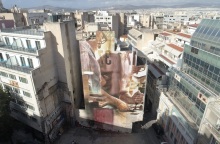 Τοιχογραφία του Guido Van Helten στα Εξάρχεια