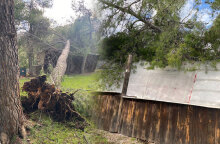 Καταστροφές από την κακοκαιρία στο Rockwave Festival στο Terra Vibe στη Μαλακάσα