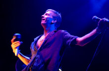 Στιγμιότυπο από τη συναυλία των Stranglers στην Αθήνα το 2005