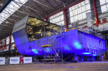 Ξεκίνησε το «χτίσιμο» της πρώτης φρεγάτας Belharra