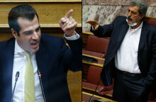 Θάνος Πλεύρης και Παύλος Πολάκης τσακώνονται στη Βουλή για τις ΜΕΘ