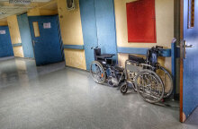 Διάδρομος σε νοσοκομείο αναφοράς για τον κορωνοϊό