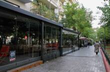 Μαγαζί στον πεζόδρομο της Φωκίωνος Νέγρη