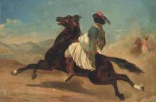 Άγνωστος καλλιτέχνης, Έφιππος Έλληνας Αγωνιστής | Εθνική Πινακοθήκη