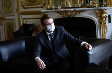 Ο Εμανουέλ Μακρόν 