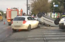 Τροχαίο στη συμβολή Βουλιαγμένης και Αλίμου
