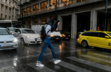 Καταιγίδα στο κέντρο της Αθήνας