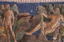 Ηρακλής και Ιόλαος, ψηφιδωτό