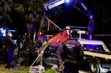 Τροχαίο δυστύχημα με Ferrari στη Βούλα © EUROKINISSI/ΓΙΩΡΓΟΣ ΚΟΝΤΑΡΙΝΗΣ   