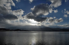 Με νεφώσεις ο καιρός στη λίμνη Πλαστήρα