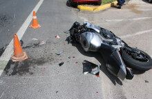 Τροχαίο με μηχανή