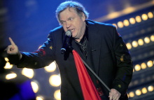 Ο Meat Loaf κατά τη διάρκεια συναυλίας. 