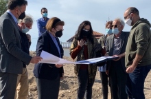 Η Λίνα Μενδώνη στον Δίολκο